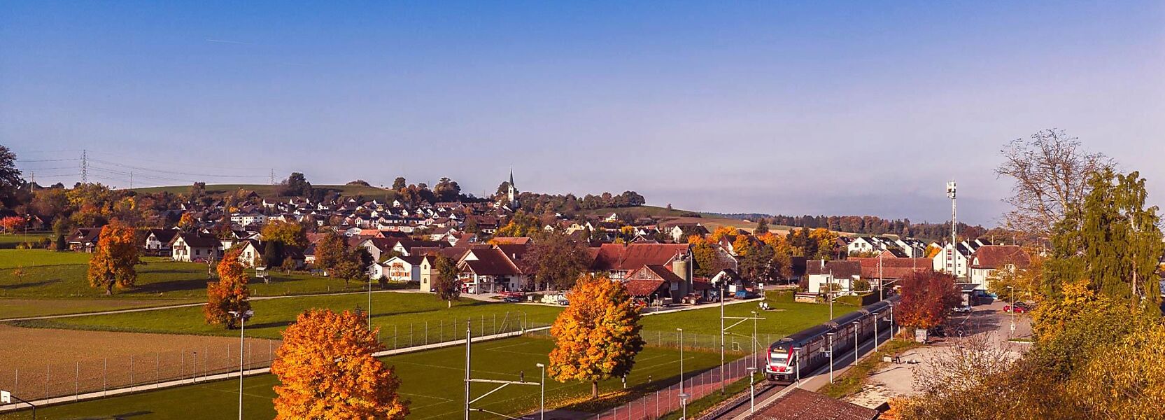 Bahnhof Herbst